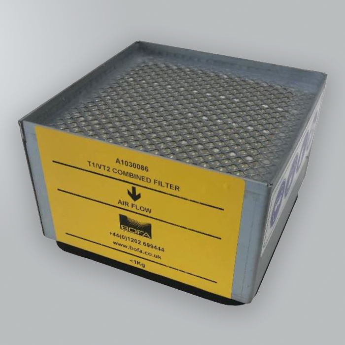 BOFA Combined HEPA/gas filter T1/VT2 BOFA Combined HEPA/gas filter T1/VT2